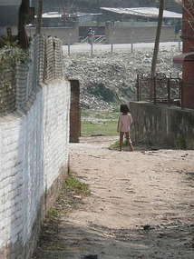 Exploring the dusty back streets