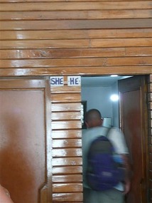 Classic toilet sign!