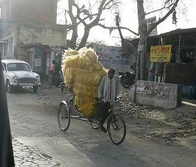 How much on his bike?!