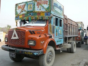 Mad n crazy lorry colours!