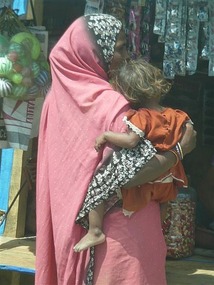 Many mothers and their children