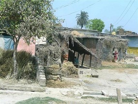 Poverty stricken living