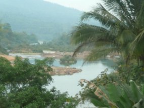 Crossing the Nam Lao River