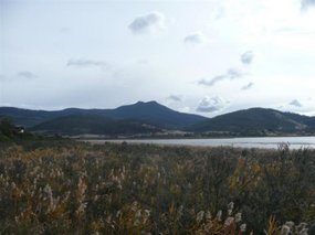 Landscape travelling north