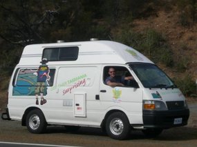 Our Camper Van beast and home for the week!