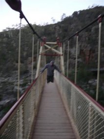 Cataract Gorge, Launceston. Alexandra Bridge