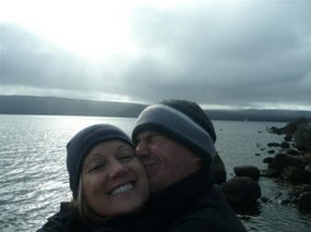 Engaged idiots on Lake St Clair