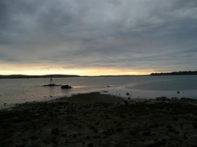 View we woke up to at St Georges Bay!