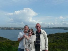 West Head viewing point & the 3 amigos