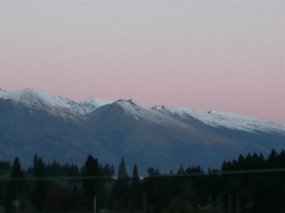 Sunset over the Remarkables