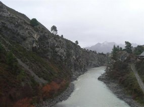 Waiau River on way to Hanmer Springs!