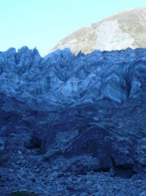 Fox Glacial ice