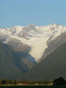 Fox Glacier above the village