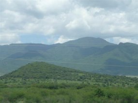 Landscape heading towards Tehuantepec