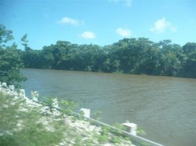 Following the Belize River