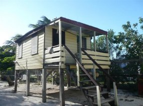 Our  yellow Cabana by the beach!