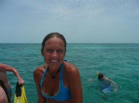 Idiot on the ocean