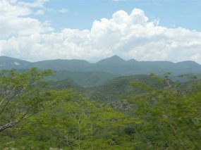 Scenery on route to Antigua