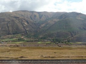 Scenery on route to Puno