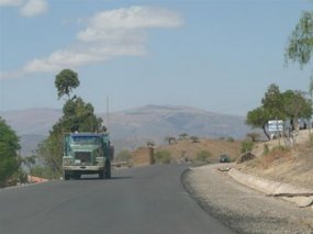 On route to Potosi