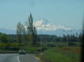 Due south to Pucon