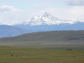 Mountains on route
