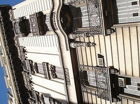 Old Colonial city builidngs