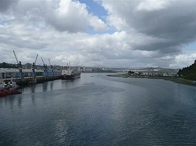 Looking over Puerto Montt for many hrs!!