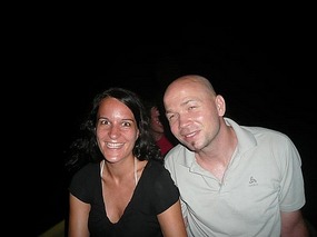 claudia and Thomas just about awake