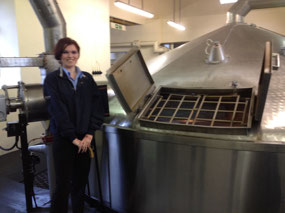Tour guide at Glen Moray Distillery