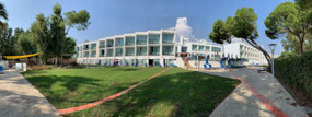 Pano of the Park Beach hotel