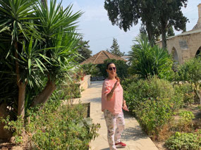 Giota in the garden