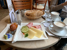 Breakfast at Groïssbock Restaurant