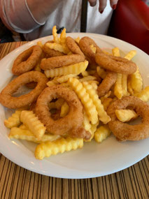 Calamari and chips