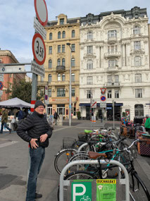 Mike heading for the market