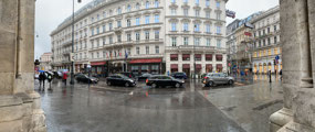 Rainy day in Vienna