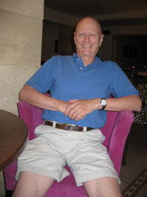 Mike in the Jasmine Hotel Bar