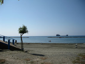 View of Limassol Beach