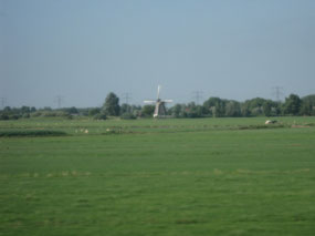 Windmill from the train