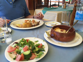 Lunch at the Santa Maria