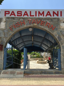 Entrance to Pasalimani Restaurant