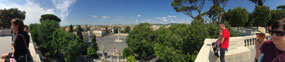 Pano of Piazza del Popolo