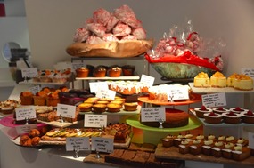 An array of deserts at Ottolenghi