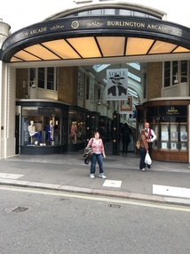 Melissa at Burlington Arcade