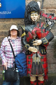 Melissa with the piper