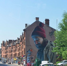 A mural