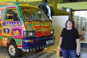Melissa at Riverside Museum