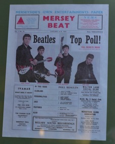 Copy of local newspaper 