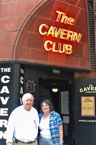 Melissa and Norm at Cavern entry