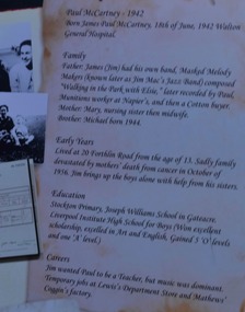 Paul's history at exhibit